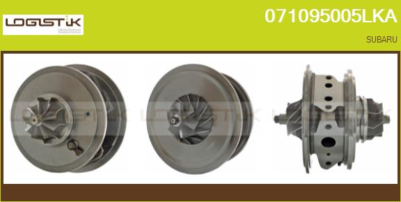 Groupe carter, turbocompresseur LGK 071095005LKA
