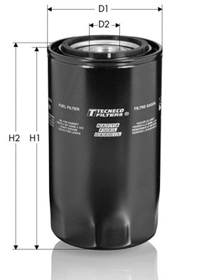 Filtre à carburant TECNECO FILTERS GS118