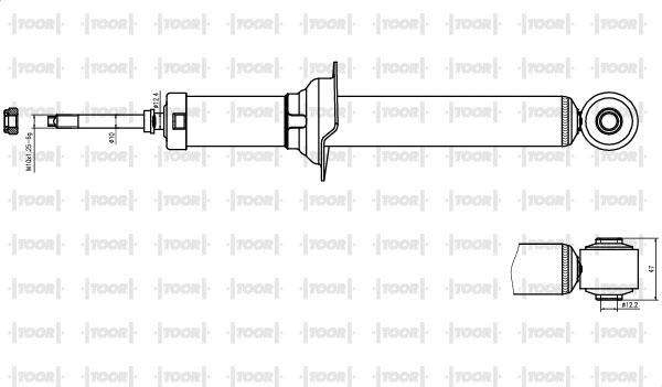 Amortisseur TOOR SG54120