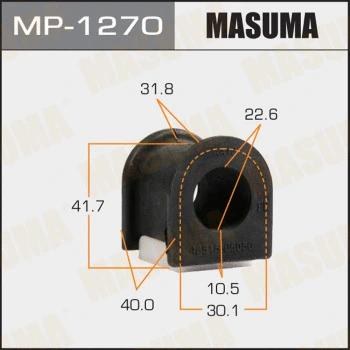 Coussinet de palier, stabilisateur MASUMA MP-1270