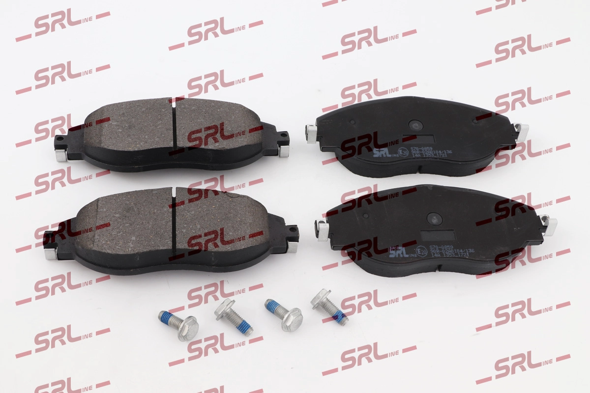 Kit de plaquettes de frein, frein à disque SRLine S70-0859