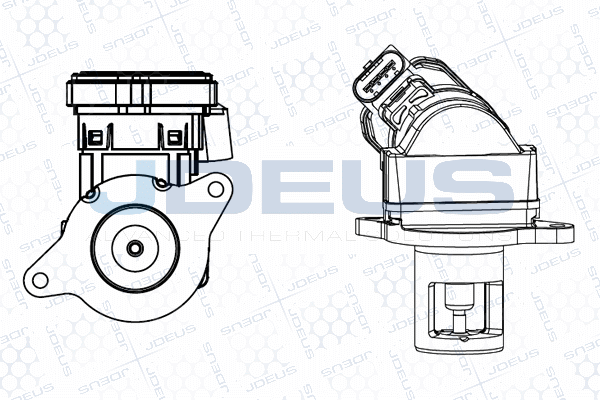 Vanne EGR JDEUS EG017000V