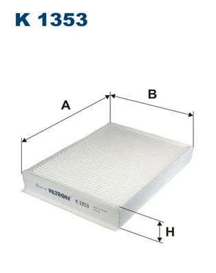 Filtre, air de l'habitacle FILTRON K 1353