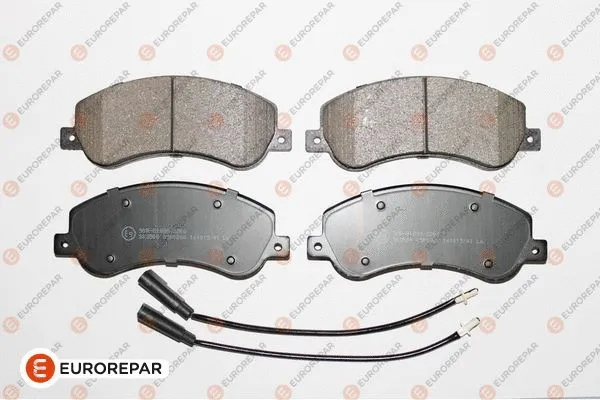 Kit de plaquettes de frein, frein à disque EUROREPAR 1617286380