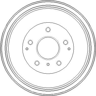 Tambour de frein National NDR192