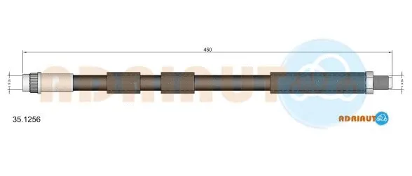 Flexible de frein ADRIAUTO 35.1256