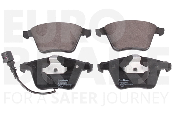 Kit de plaquettes de frein, frein à disque EUROBRAKE 5502224787