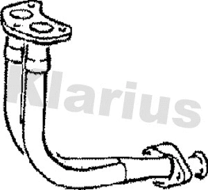 Tuyau d'échappement KLARIUS 110050