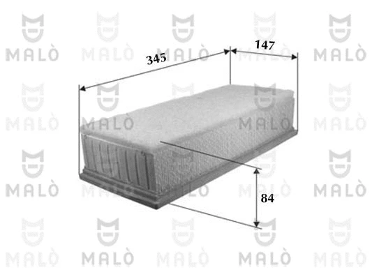 Filtre à air AKRON-MALÒ 1500026