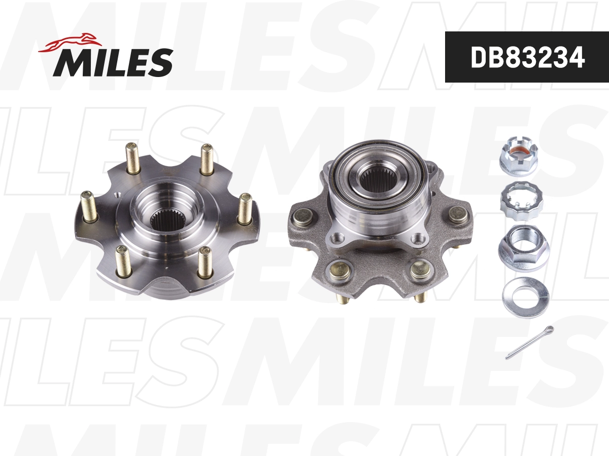 Kit de roulements de roue MILES DB83234
