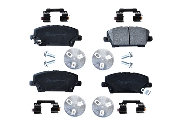 Kit de plaquettes de frein, frein à disque ASAM AUTOMOTIVE 55388