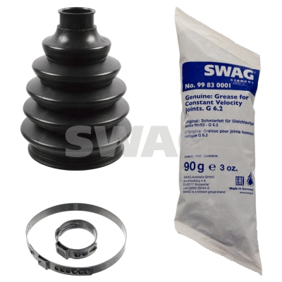 Jeu de joints-soufflets, arbre de commande SWAG 40 10 1870