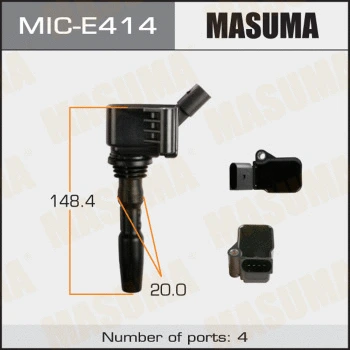 Bobine d'allumage MASUMA MIC-E414