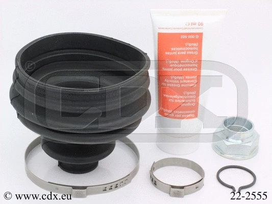 Jeu de joints-soufflets, arbre de commande CDX 22-2555