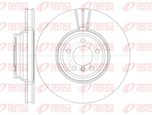 Disque de frein REMSA 61132.10