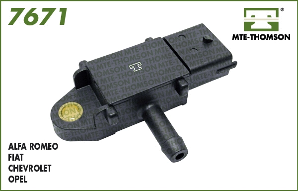 Capteur, pression des gaz échappement MTE-THOMSON 7671