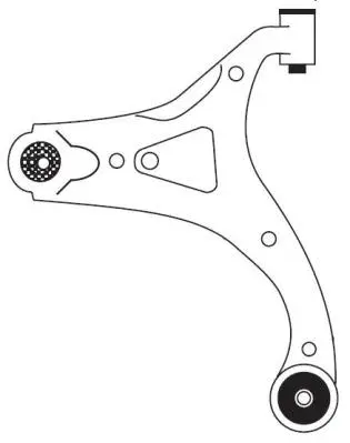 Bras de liaison, suspension de roue FRAP F4505
