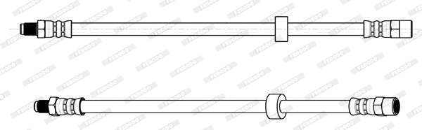 Flexible de frein FERODO FHY2847