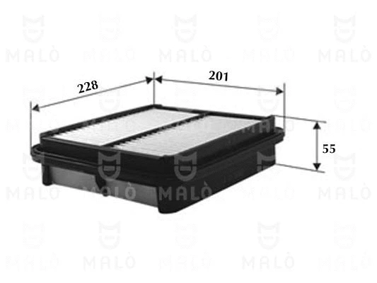 Filtre à air AKRON-MALÒ 1500284