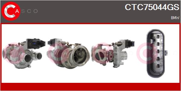 Turbocompresseur, suralimentation CASCO CTC75044GS