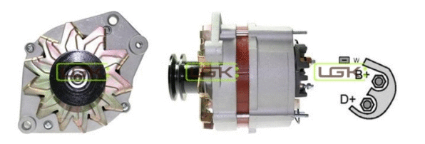 Alternateur LGK 440757