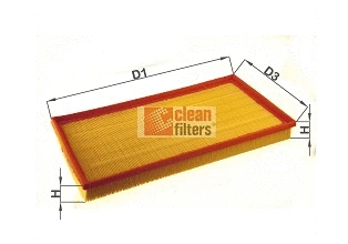 Filtre à air CLEAN FILTERS MA3143