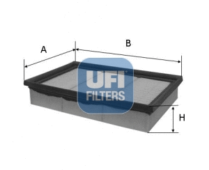 Filtre à air UFI 30.396.00