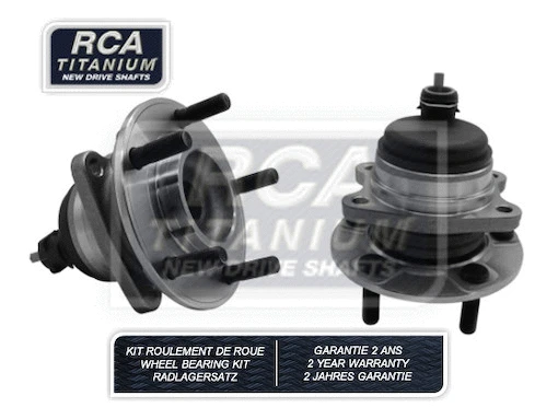 Kit de roulements de roue RCA FRANCE RCAK1553