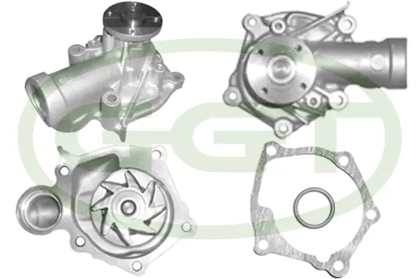 Pompe à eau, refroidissement du moteur GGT PA12664