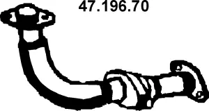 Tuyau d'échappement EBERSPÄCHER 47.196.70