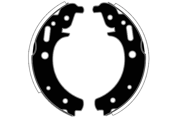Jeu de mâchoires de frein RAICAM RA25790