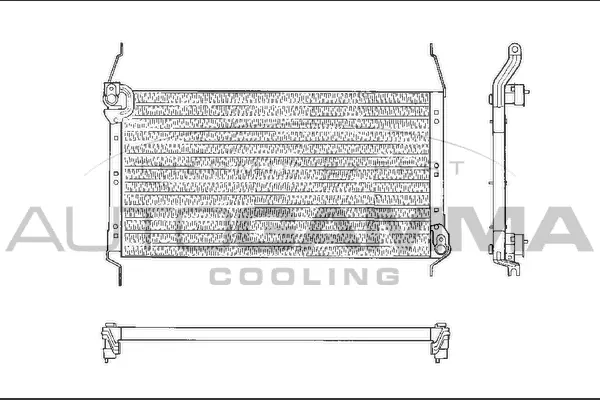 Condenseur, climatisation AUTOGAMMA 101819