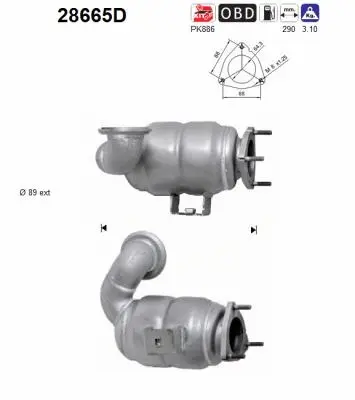 Catalyseur AS 28665D