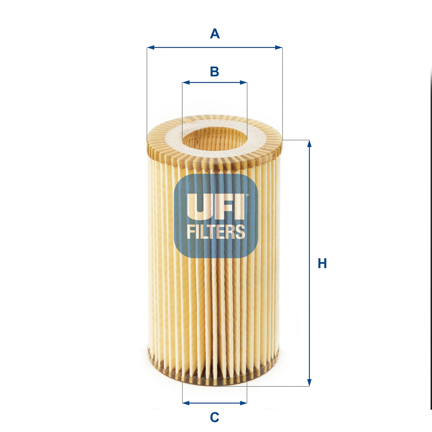 Filtre à huile UFI 25.002.00