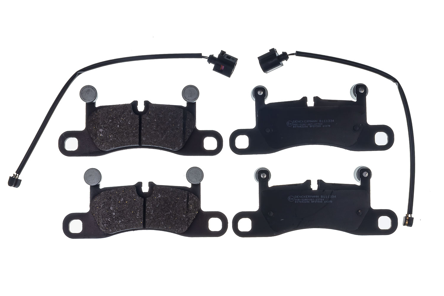 Kit de plaquettes de frein, frein à disque DENCKERMANN B111334