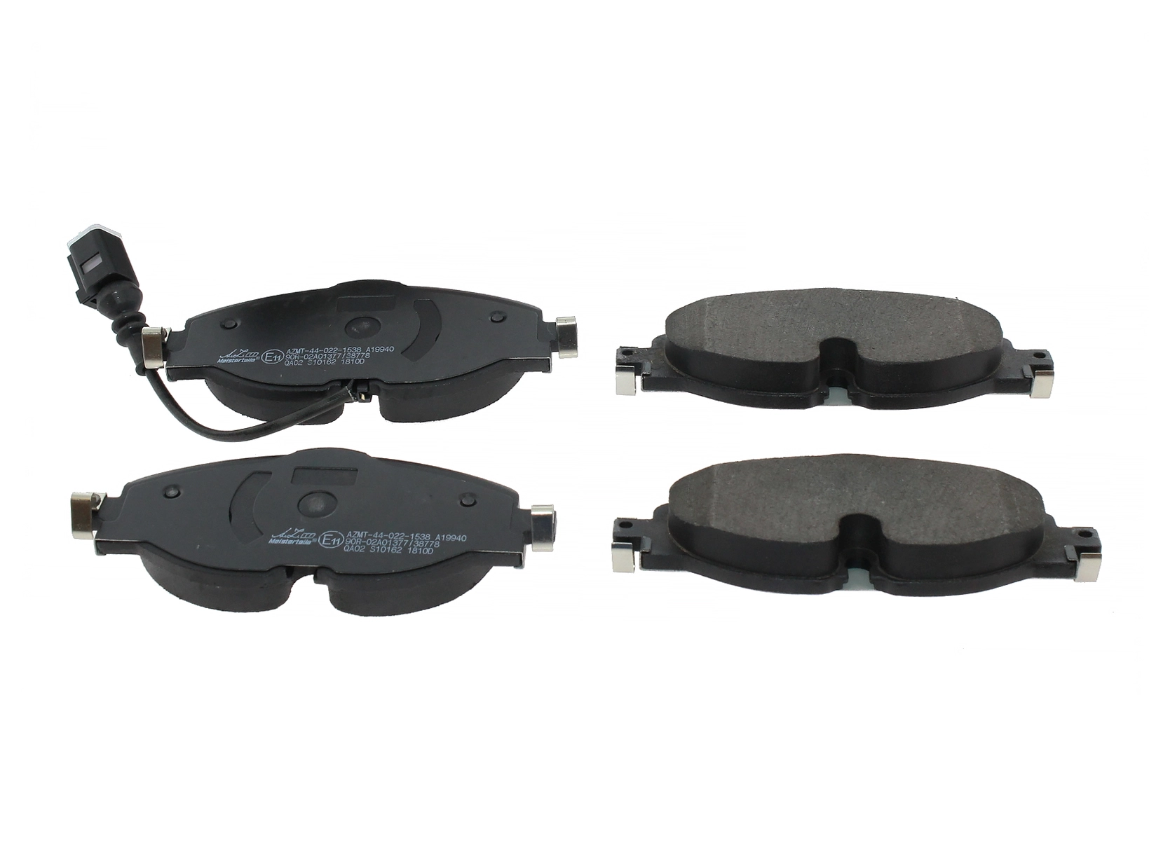 Kit de plaquettes de frein, frein à disque A.Z. Meisterteile AZMT-44-022-1538