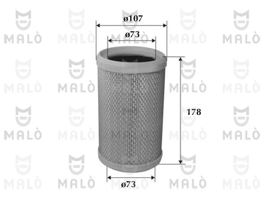 Filtre à air AKRON-MALÒ 1500055