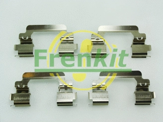 Kit d'accessoires, plaquette de frein à disque FRENKIT 901821