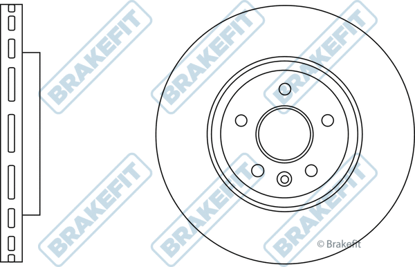Disque de frein APEC SDK6837