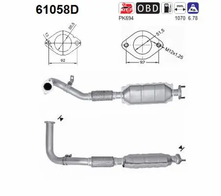 Catalyseur AS 61058D