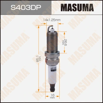 Bougie d'allumage MASUMA S403DP