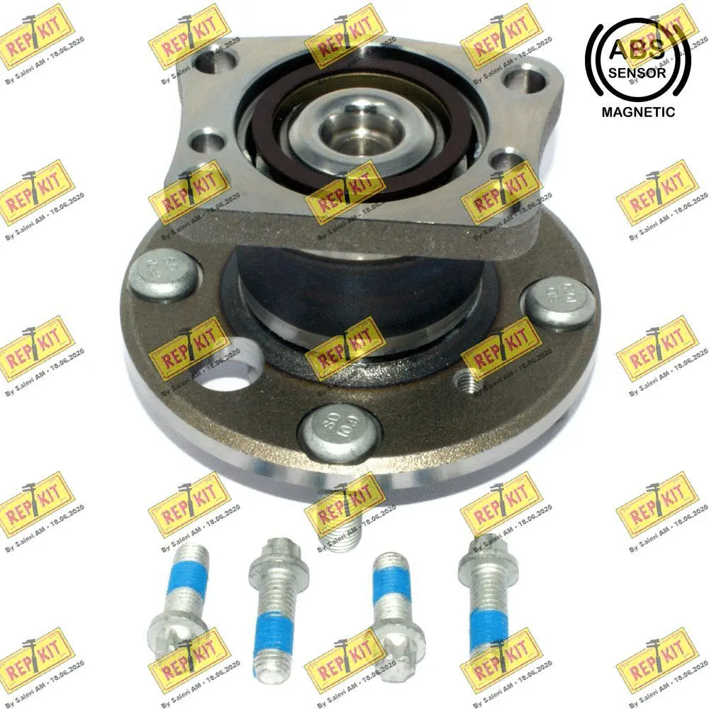 Kit de roulements de roue REPKIT RKB2600