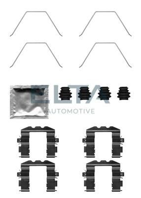Kit d'accessoires, plaquette de frein à disque ELTA AUTOMOTIVE EA8802