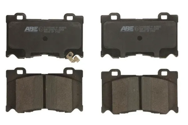 Kit de plaquettes de frein, frein à disque ABE C11095ABE-P