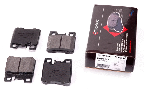 Kit de plaquettes de frein, frein à disque PROTECHNIC PRP0178