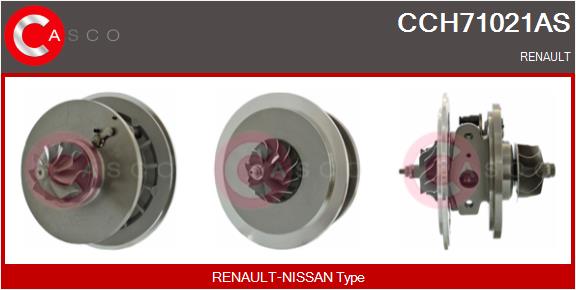 Groupe carter, turbocompresseur CASCO CCH71021AS