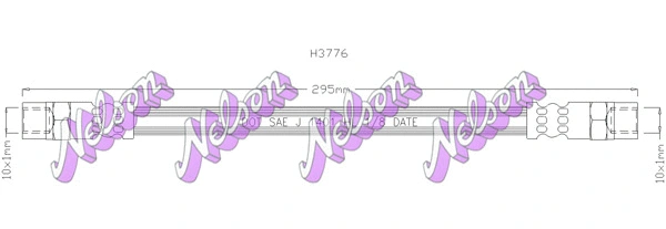 Flexible de frein KAWE H3776