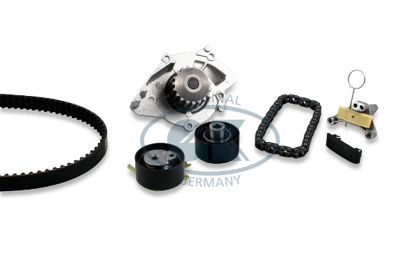 Pompe à eau + kit de courroie crantée GK K986801A-XL