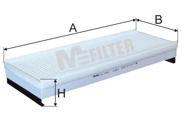 Filtre, air de l'habitacle MFILTER K 961