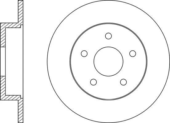 Disque de frein FIT FR0627